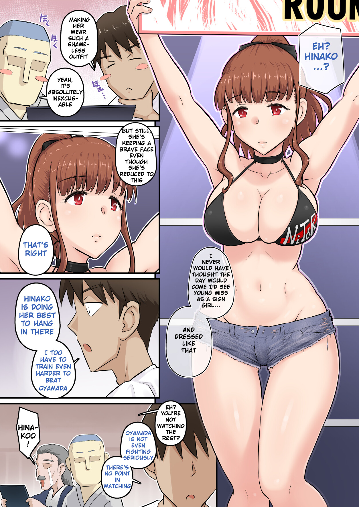 Hentai Manga Comic-A Story About a Childhood Friend Taken Home by a Dojo-Breaker Then Getting Fucked and Seeded for a Whole Month 2-Read-20